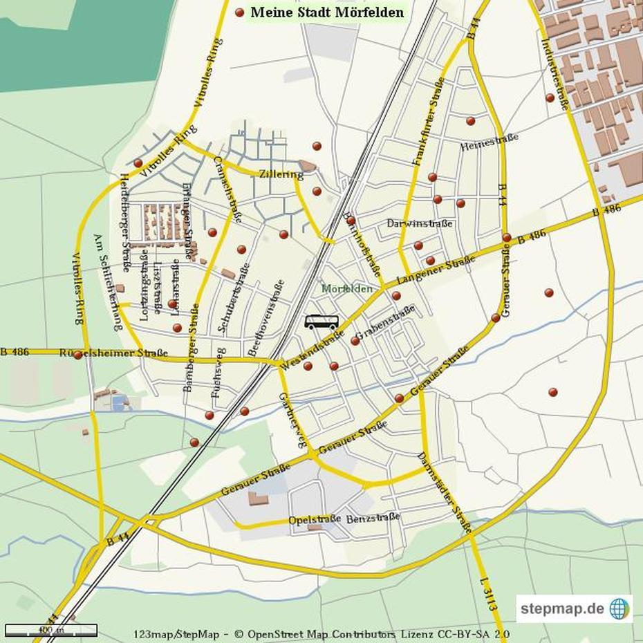 La Rosa Moerfelden -Walldorf, Walldorf Germany Airport, Landkarte Fur, Mörfelden-Walldorf, Germany