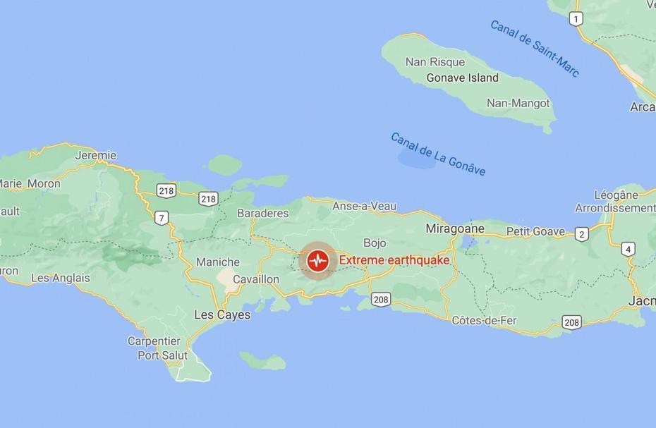 At Least 29 Killed In Haiti Earthquake, Say Authorities  Thejournal.Ie, Petit-Trou De Nippes, Haiti, Plaque D’Honneur  Et Merite, Grand Anse Haiti