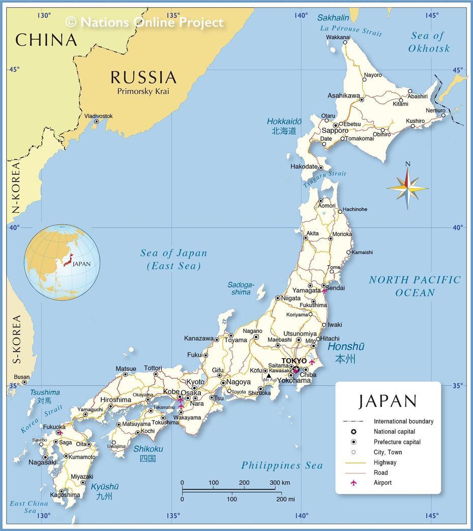 Map Of Japan: Offline Map And Detailed Map Of Japan, Namegata, Japan, Japan  Kids, Japan Outline