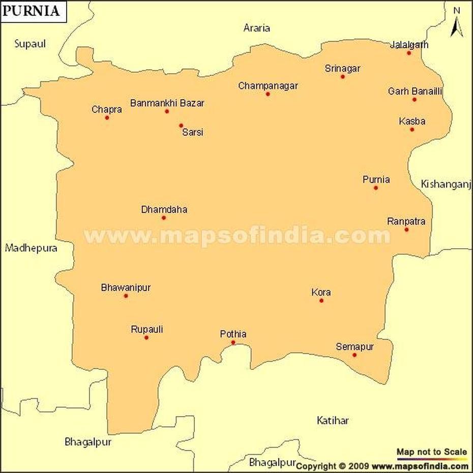 Purnea Parliamentary Constituency Map, Election Results And Winning Mp, Purnea, India, Rajagriha On, Purina