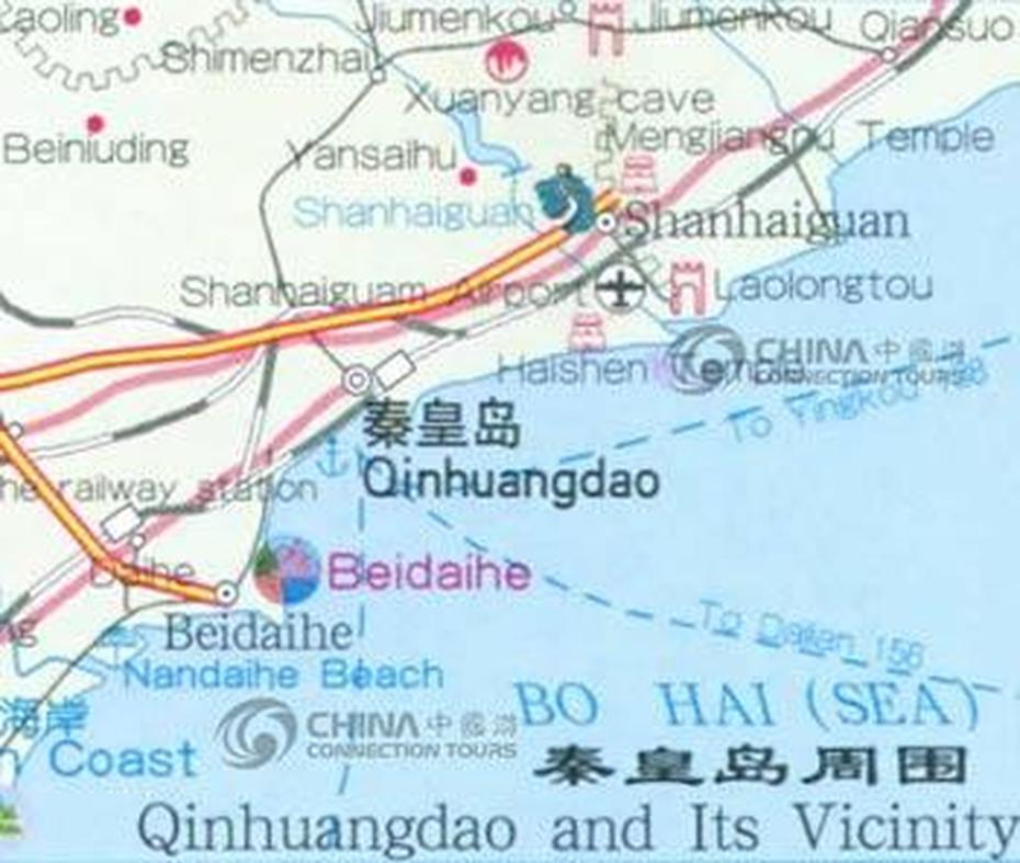 Qinhuangdao Maps, China Qinhuangdao Maps – Qinhuangdao Travel Guide, Qinhuangdao, China, Luoyang China, Qinhuangdao Great Wall