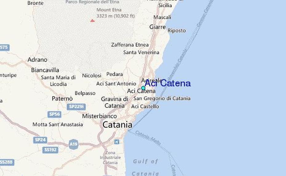 Aci Catena Tide Station Location Guide, Aci Catena, Italy, Roman  Colosseum, Italy Population