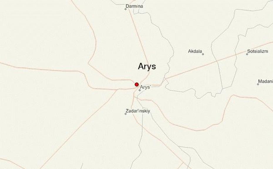 Arys Location Guide, Arys, Kazakhstan, Kazakhstan Physical, Almaty