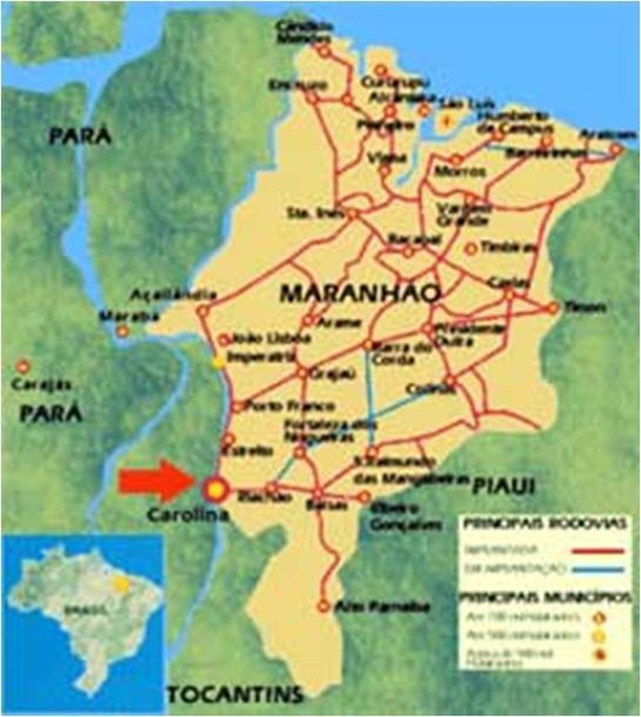 Detailed  Of Brazil, Brazil City, Brasil, Timbiras, Brazil