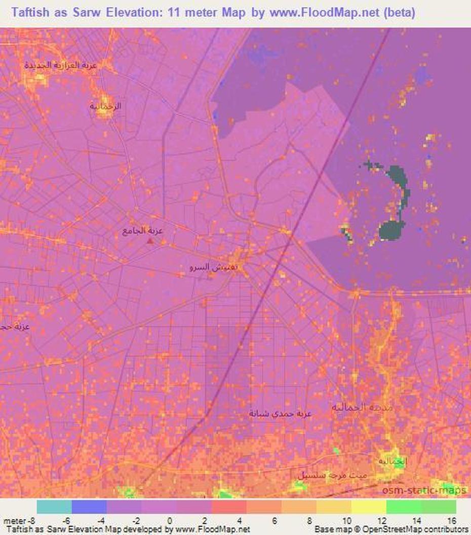 Elevation Of Taftish As Sarw,Egypt Elevation Map, Topography, Contour, As Sarw, Egypt, Egypt  With Cities, Egypt  Printable