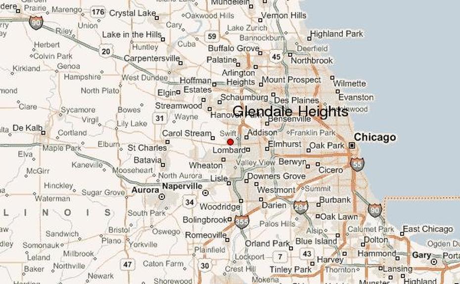 Glendale Heights Location Guide, Glendale Heights, United States, Us Height, Large Us  United States