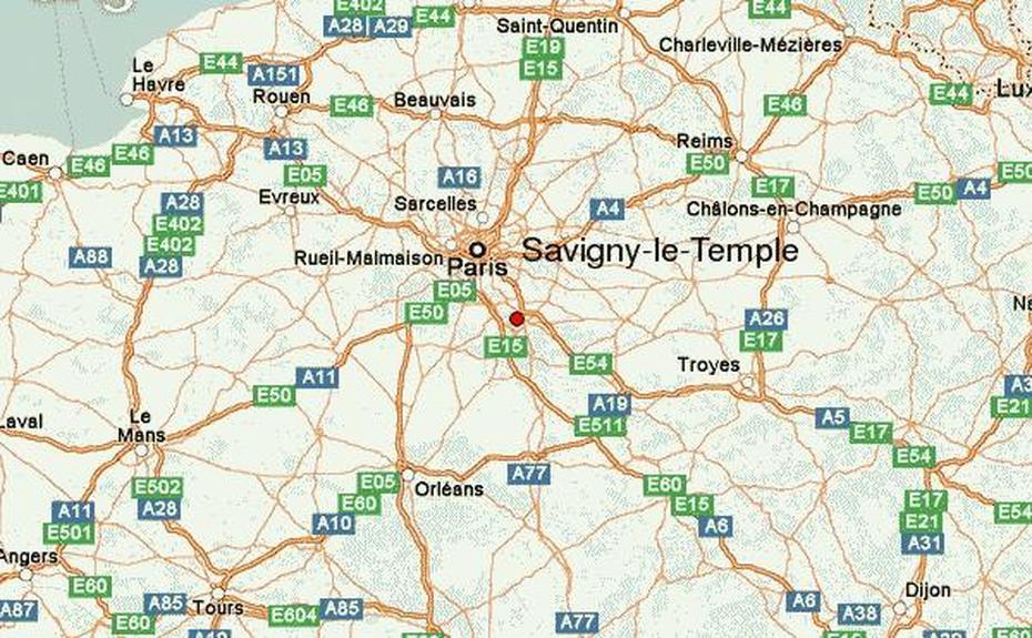 Guide Urbain De Savigny-Le-Temple, Savigny-Le-Temple, France, Carte Savigny Le Temple, Chateau De Savigny