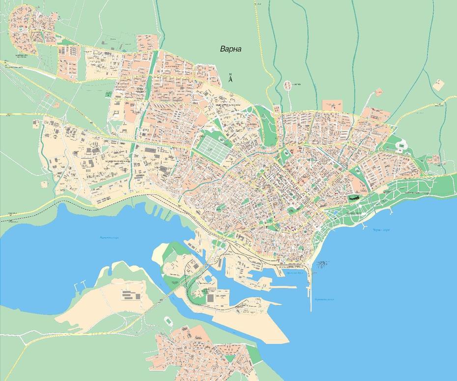 Large Varna Maps For Free Download And Print | High-Resolution And …, Varna, Bulgaria, Bulgaria In, Bulgaria On The