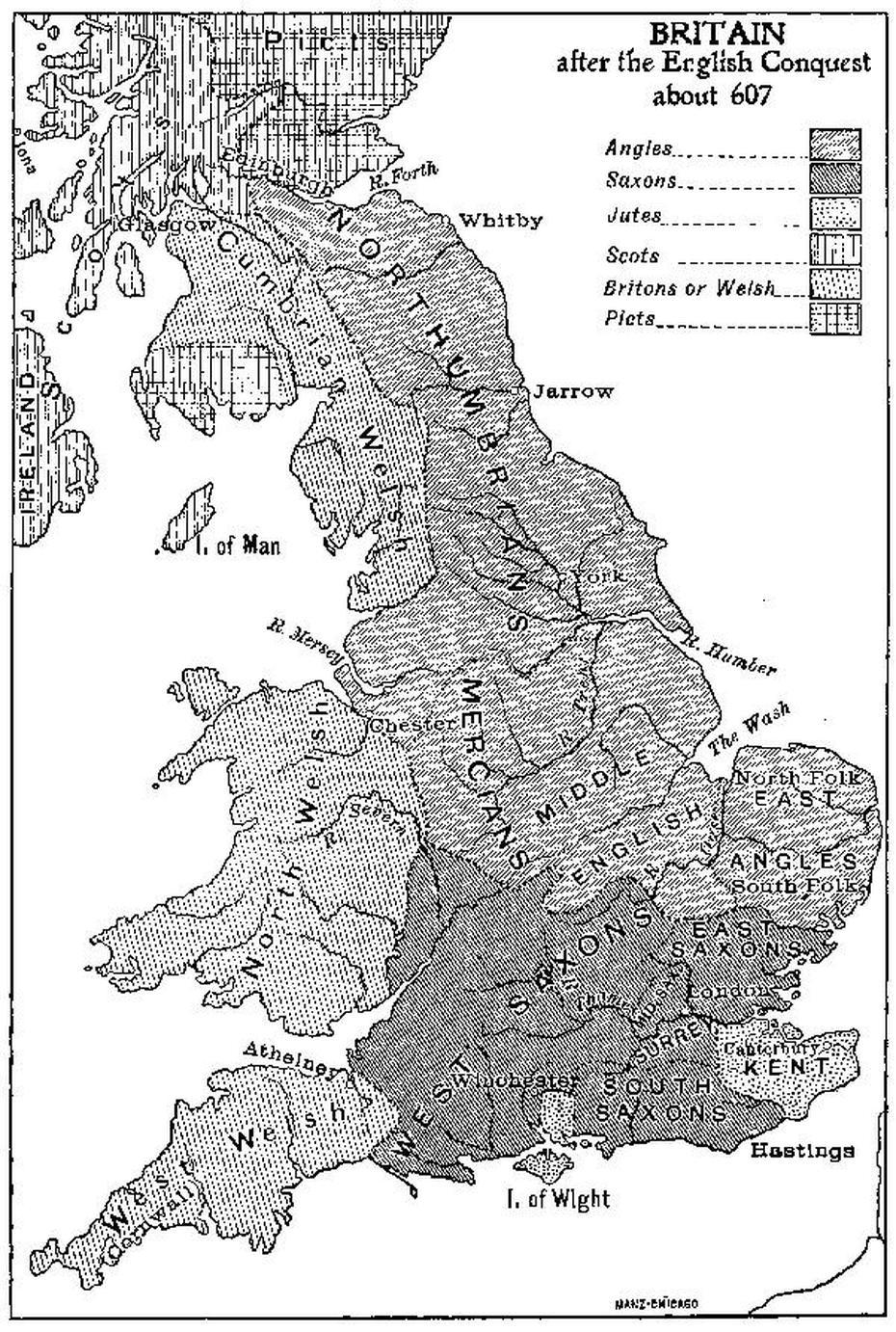 Map Of Jarrow England, Jarrow, United Kingdom, Lord  Nelson, Chester Le Street