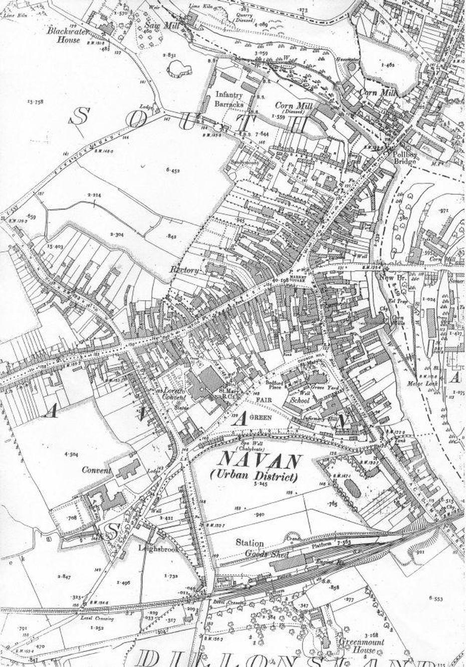 Navan Historical Society – Street Maps Of Navan Town, Navan, Ireland, Where Is Navan Ireland, Clonmel Ireland