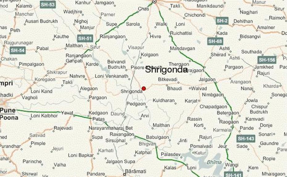 Shrigonda Location Guide, Shrīgonda, India, Ahmednagar, Aurangabad