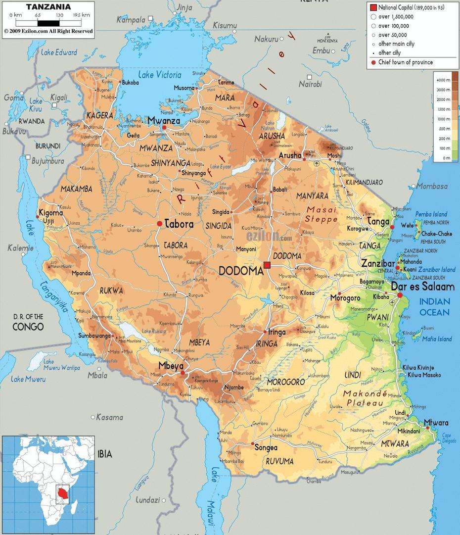 Tanzania Maps – Fox Presstm, Geiro, Tanzania, Arusha Tanzania, Kenya And Tanzania