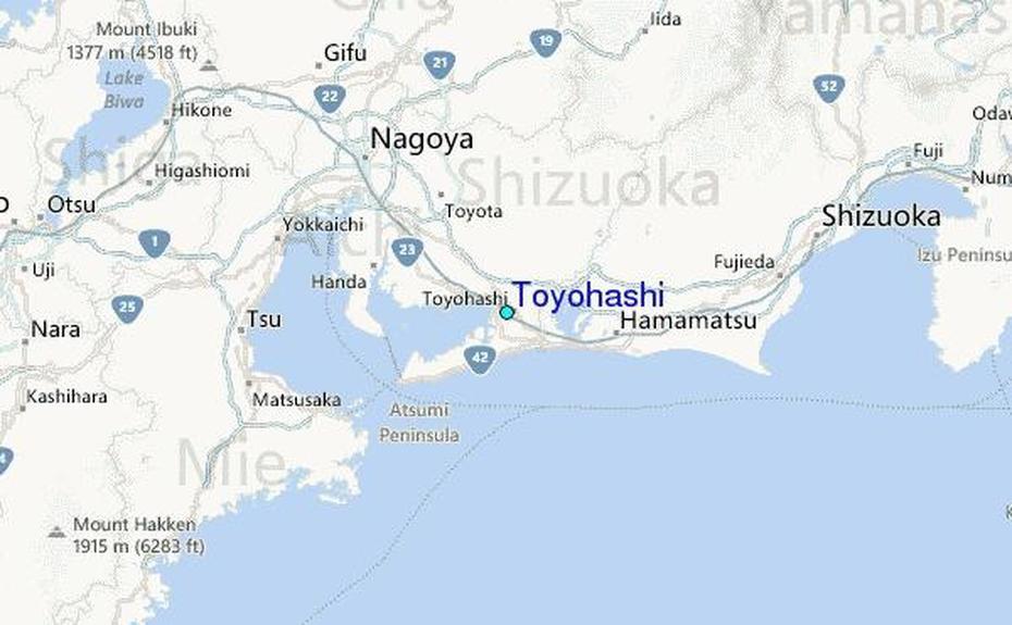 Toyohashi Tide Station Location Guide, Toyohashi, Japan, Hamamatsu, Nagoya Japan