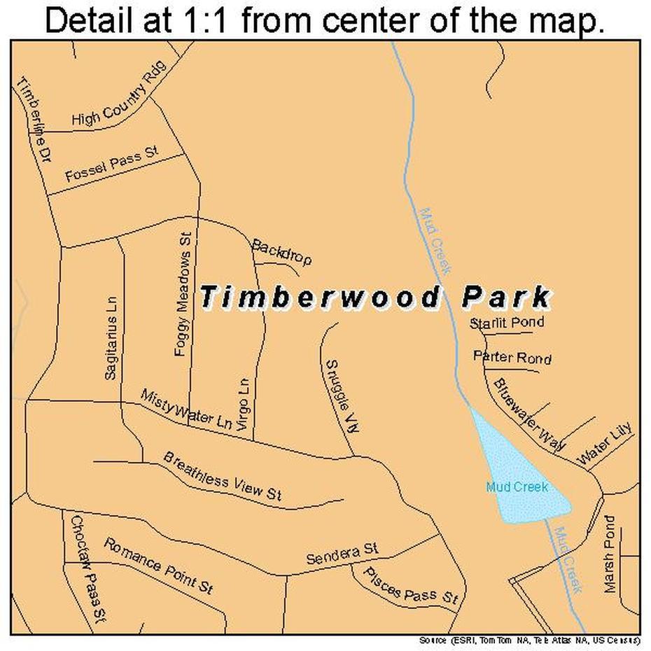 United States Road  With National Parks, Us Relief, , Timberwood Park, United States