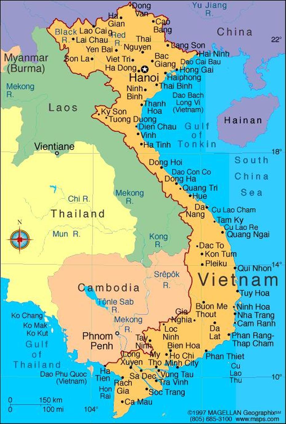 Vector  Of United States, Tourist, Vietnam, Thủ Đức, Vietnam