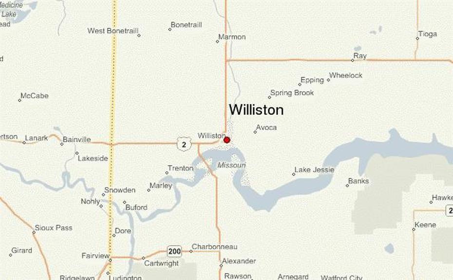 Williston Lake, Williston Oil Basin, Forecast, Williston, United States