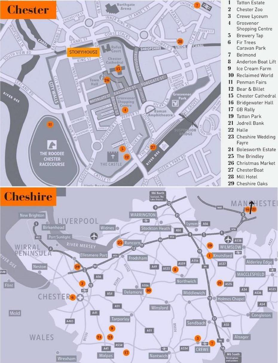 Chester Tourist Map, Chester, United States, Big United States, United States  For Children