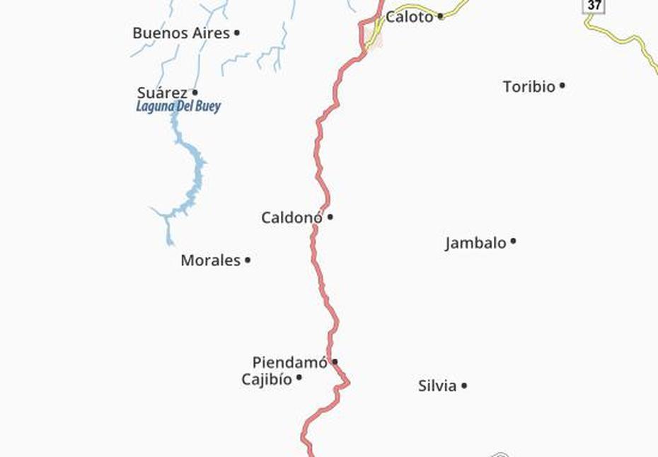 Colombia Cities, Colombia Outline, Viamichelin, Caldono, Colombia