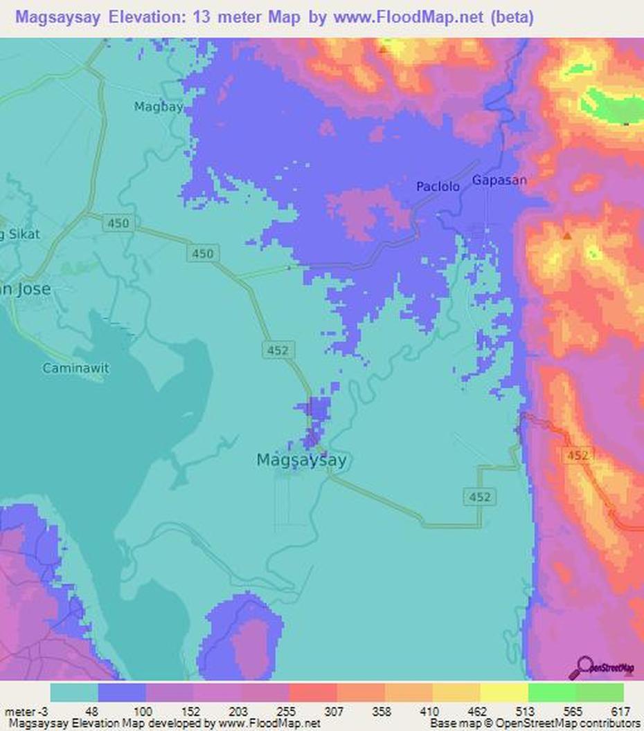 Elevation Of Magsaysay,Philippines Elevation Map, Topography, Contour, Magsaysay, Philippines, Magsaysay Drive Olongapo City, Olongapo Philippines Nightlife