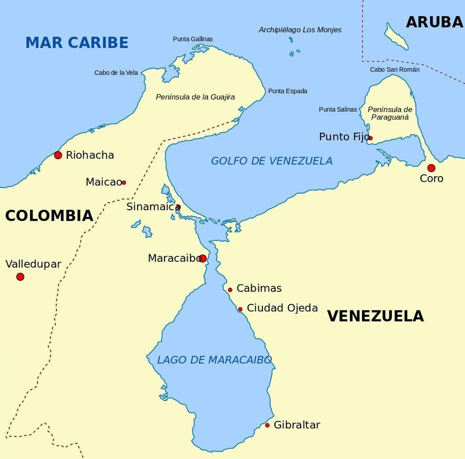 File:Lake Maracaibo Map-Es.Svg – Wikimedia Commons, Maracaibo, Venezuela, Zulia Venezuela, Venezuela City