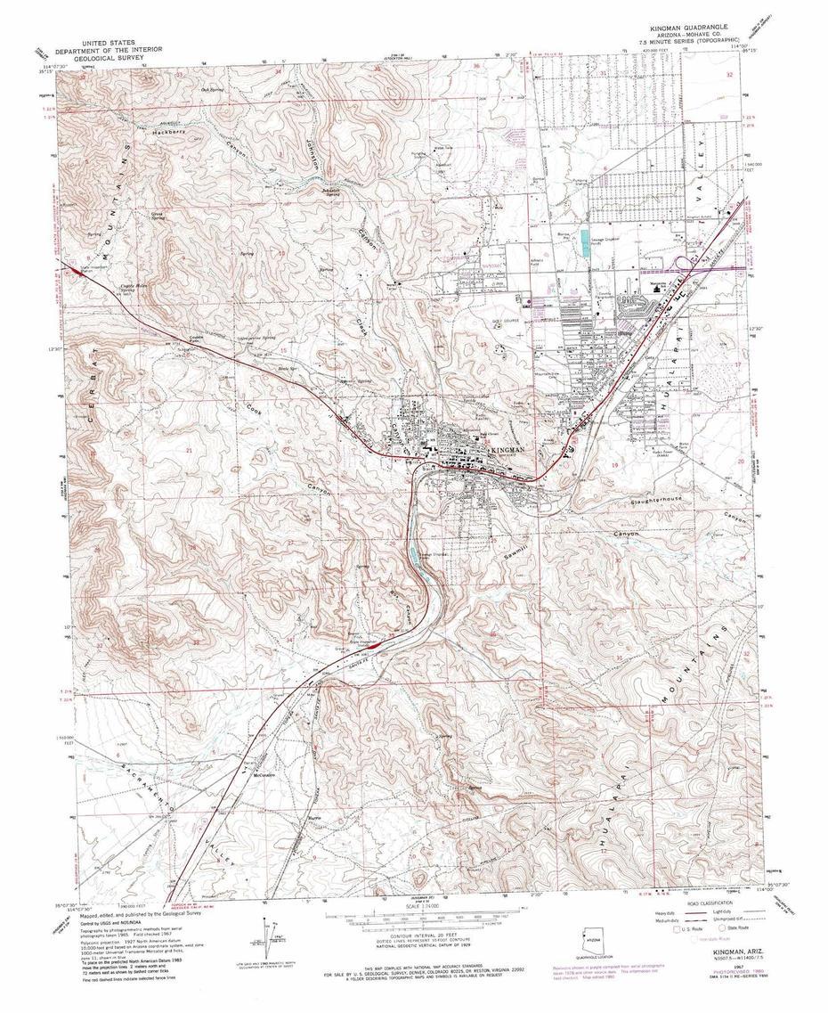 Kingman Arizona, Kingman Weather, Usgs, Kingman, United States