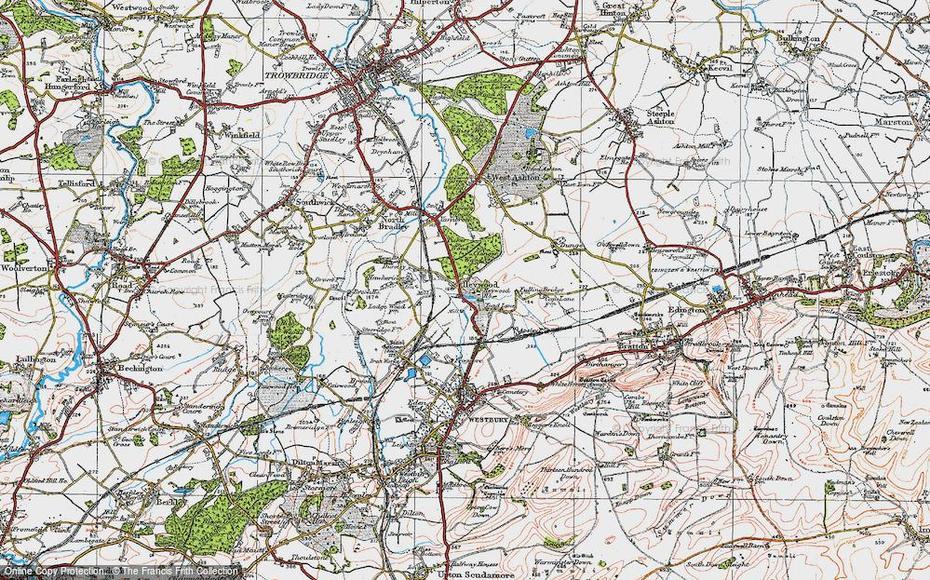 Map Of Heywood, 1919 – Francis Frith, Heywood, United Kingdom, United Kingdom Europe, United Kingdom Location