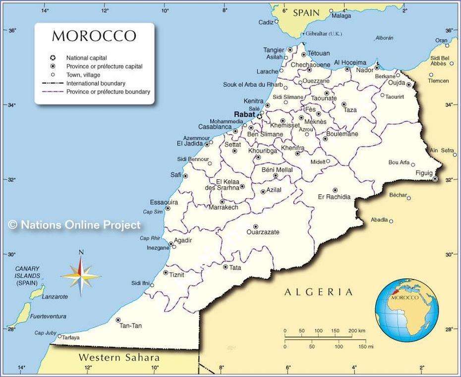 Morocco Map – Where Is Morocco Located In The World Morocco Map Where …, Demnat, Morocco, Demnat, Morocco