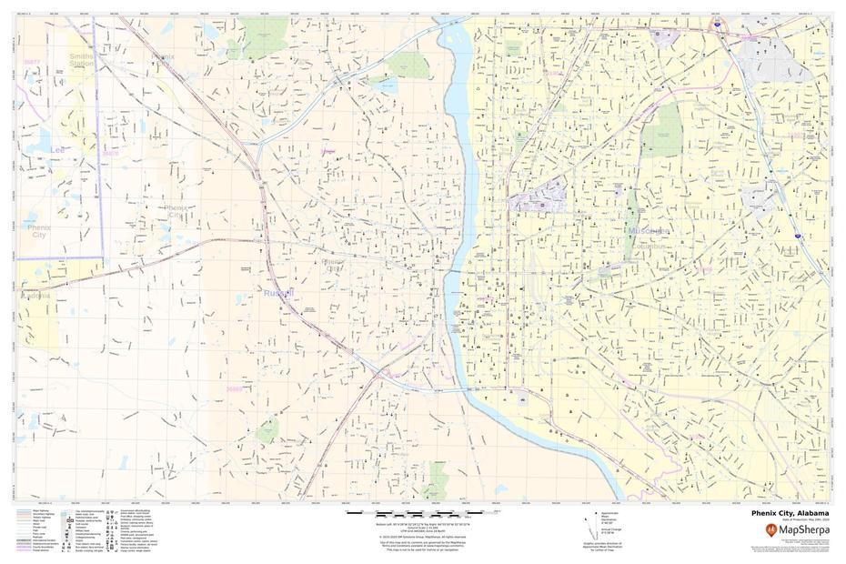 Phenix City Map, Alabama, Phenix City, United States, Phenix City Arts Center, Suites In Phenix City