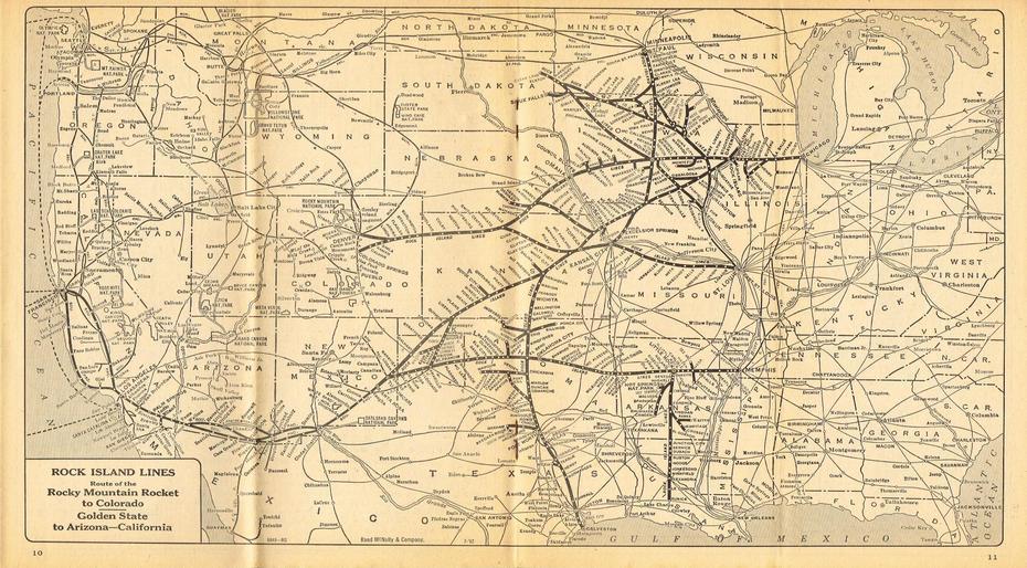 Rock Island Railroad Map, Rock Island, United States, United States Ancestry, Usa Virgin Islands