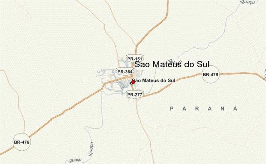 São Mateus Do Sul, Brazil, Guide, São Mateus Do Sul, Brazil