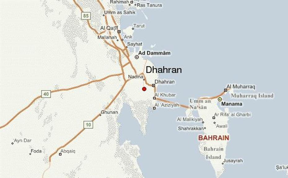 Saudi Arabia Location, Saudi Arabia Region, Location Guide, Dhahran, Saudi Arabia