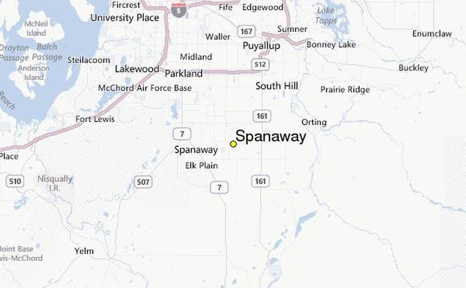 Spanaway Wa 98387, Colville Washington, Station Record, Spanaway, United States