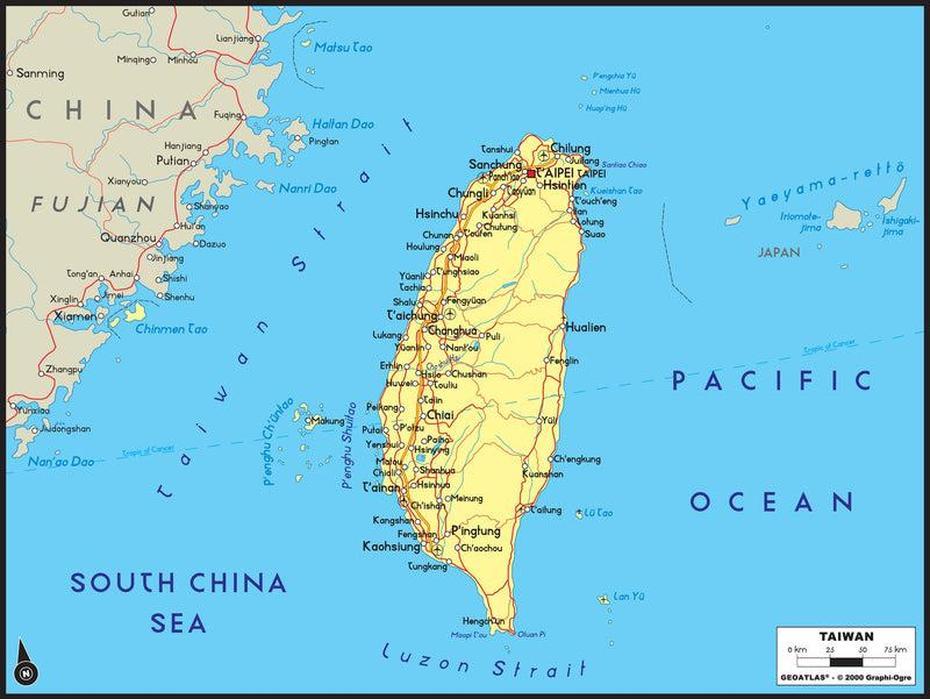 Taiwan On Map – Taiwan Political Wall Map | Maps : All Regions …, Gukeng, Taiwan, Taiwan On World, Taiwan Travel