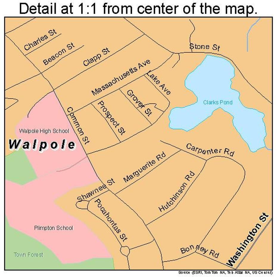 Walpole Island First Nation, Walpole Mass, Street , Walpole, United States