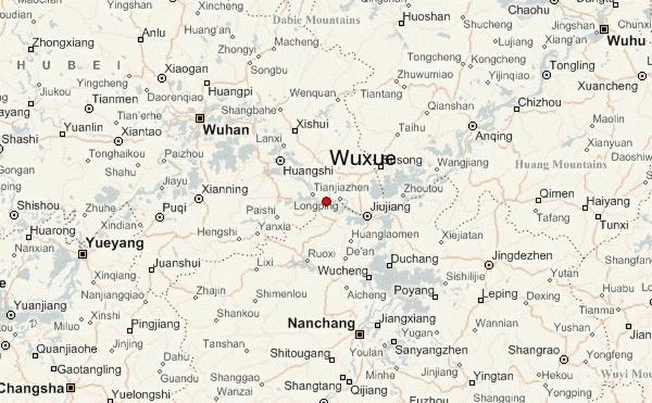 Wuxue, China Location Guide, Wuxue, China, China Printable, Of China Provinces