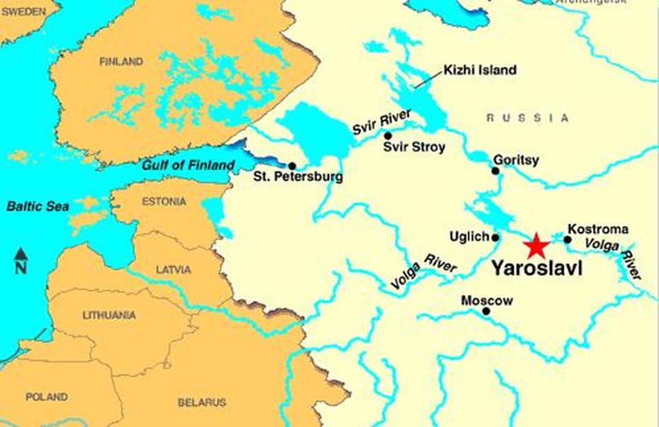 Yaroslavl, Russia Map | Yaroslavl, Russia, Last Minute Cruises, Yaroslavl, Russia, Uglich Russia, Vladimir Russia