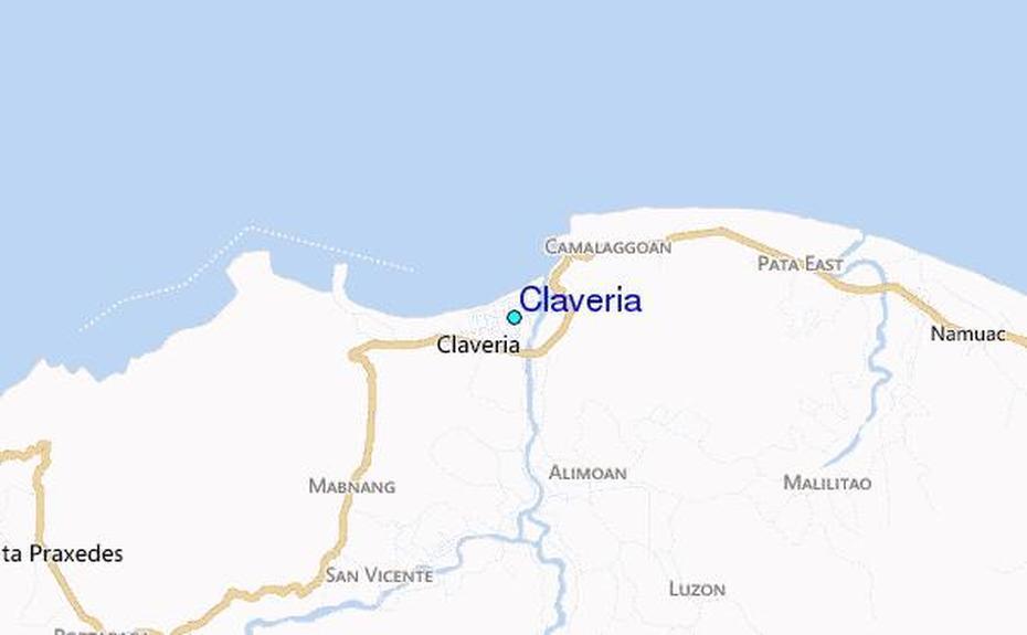 Claveria Tide Station Location Guide, Claveria, Philippines, Masbate Philippines, Solana  Cagayan