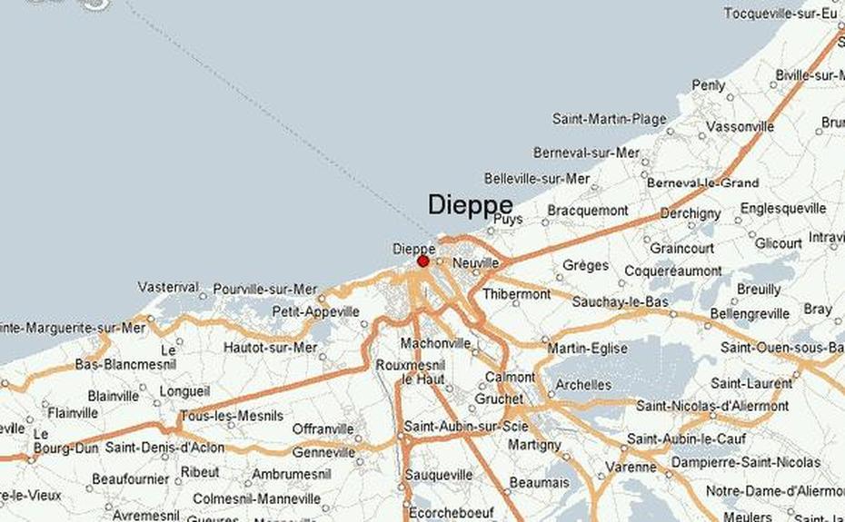 Guide Urbain De Dieppe, Dieppe, France, Etretat France, Aix Les Bains France