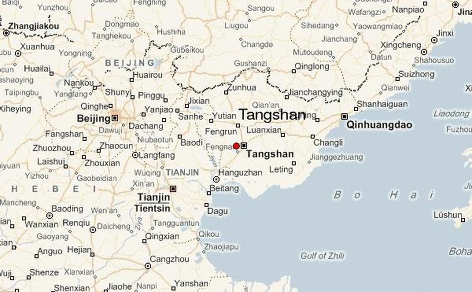 Guide Urbain De Tangshan, Tongshan, China, China  Colored, North China