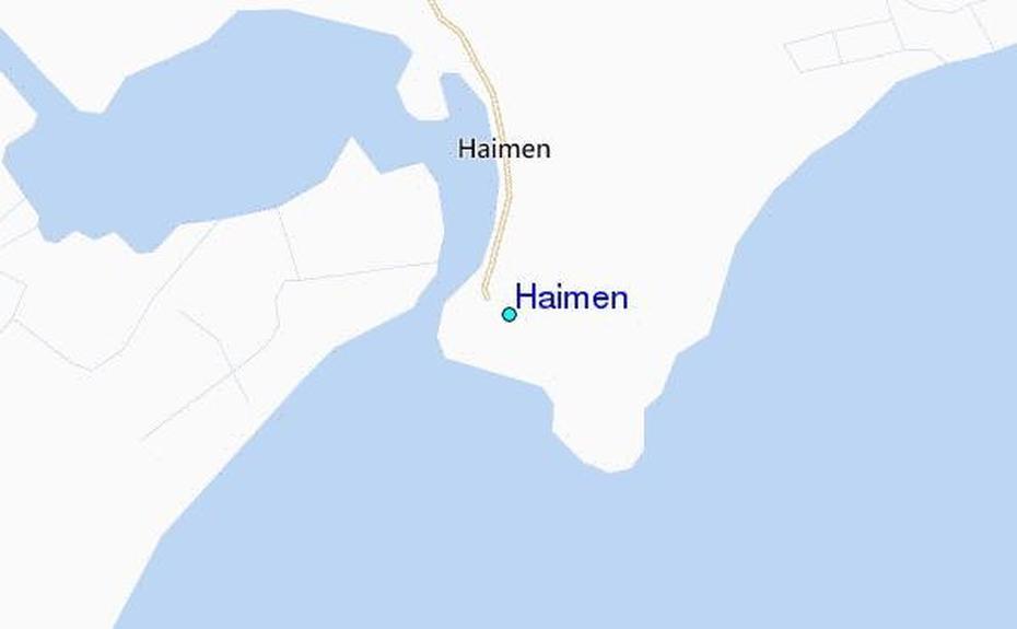 Haimen Tide Station Location Guide, Haomen, China, Tianjin  Bridge, Guangdong Province China