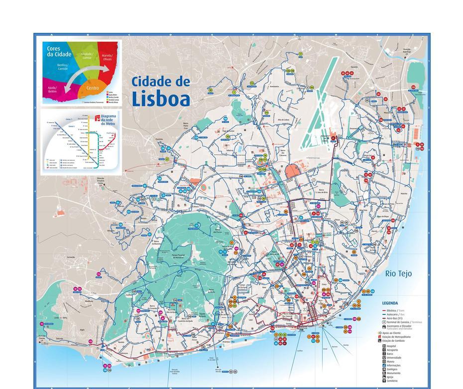 Lisbon Attractions Map Pdf – Free Printable Tourist Map Lisbon , Waking …, Lisbon, Portugal, Sintra Lisbon, Lisbon City