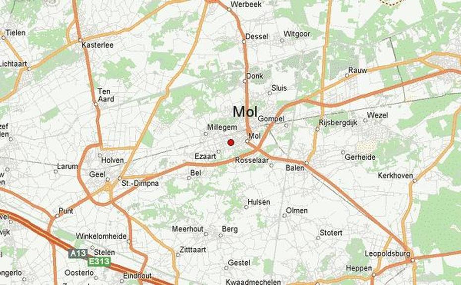 Mol Stadsgids, Mol, Belgium, Small Towns In Belgium, Shape Belgium