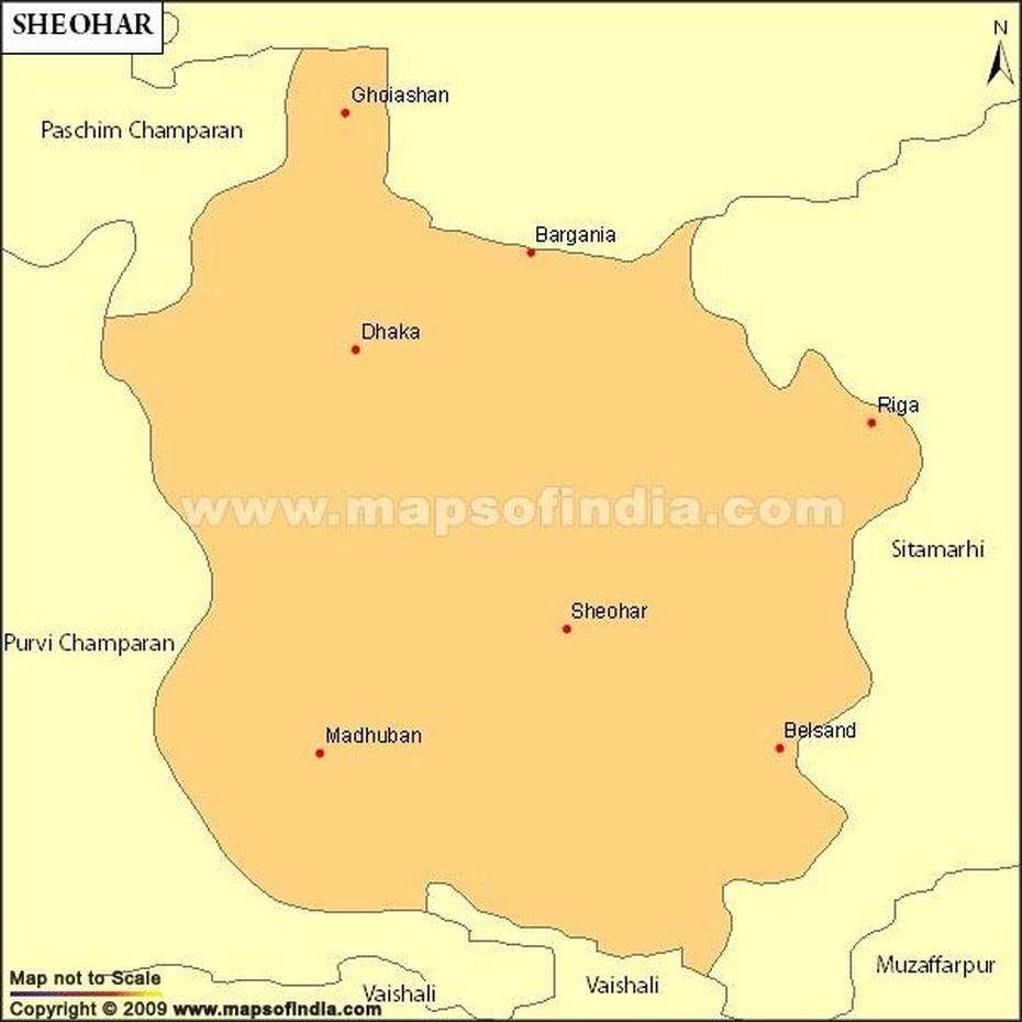 Sheohar Election Result 2019 – Parliamentary Constituency Map And …, Sheohar, India, Nalanda  District, Parliamentary Constituency