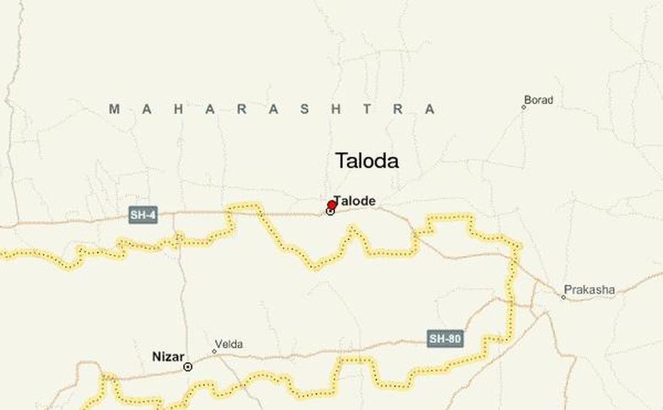 Taloda Location Guide, Taloda, India, Topographic  Of India, College Talo  Da Pic