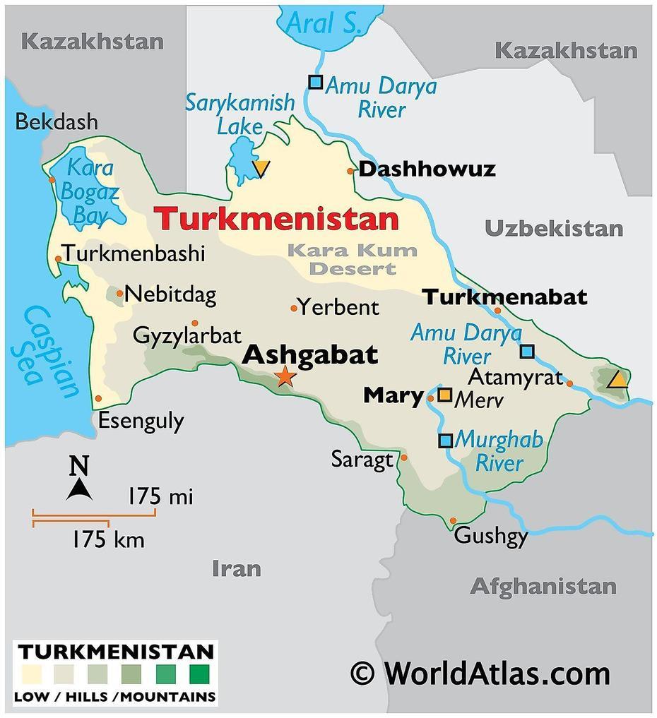Turkmenistan Maps & Facts – World Atlas, Türkmenabat, Turkmenistan, Turkmenistan Flag, Turkmenistan Ethnic