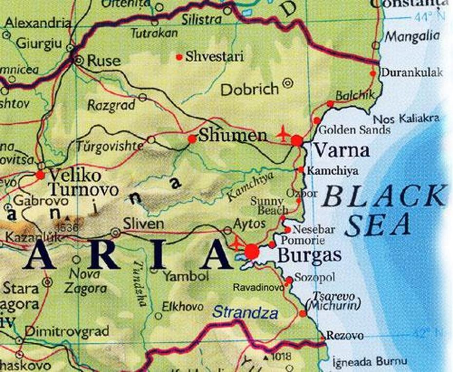 Varna Bulgaria Map, Varna, Bulgaria, Bulgaria Cities, Silistra Bulgaria