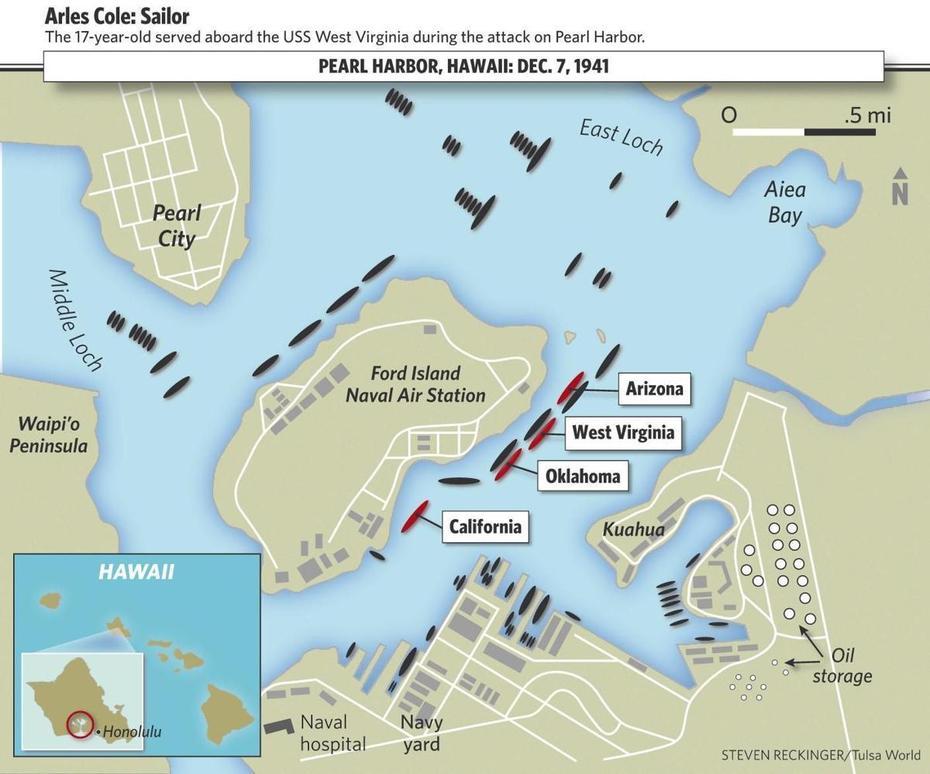 28 Pearl Harbor Attack Map – Online Map Around The World, Pearl, United States, United States World, Basic United States