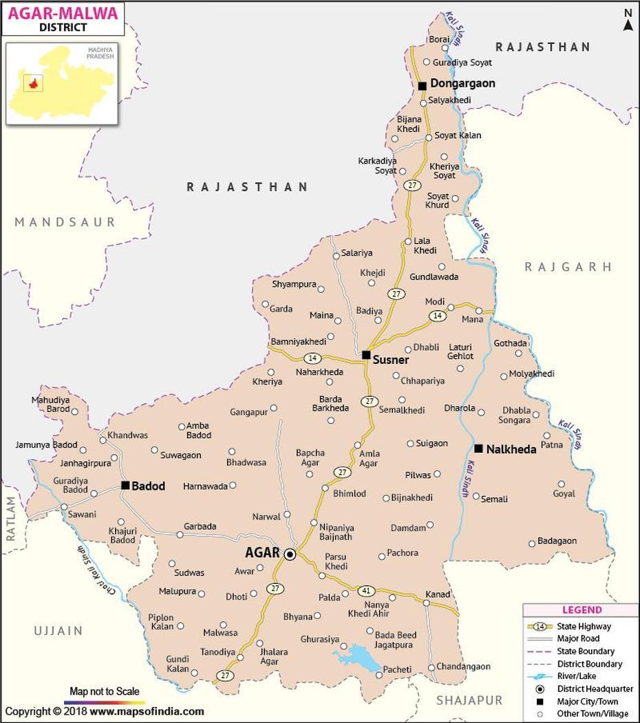 Agar Malwa District Map, Agar, India, Agar Agar Plant, Sabouraud Dextrose Agar