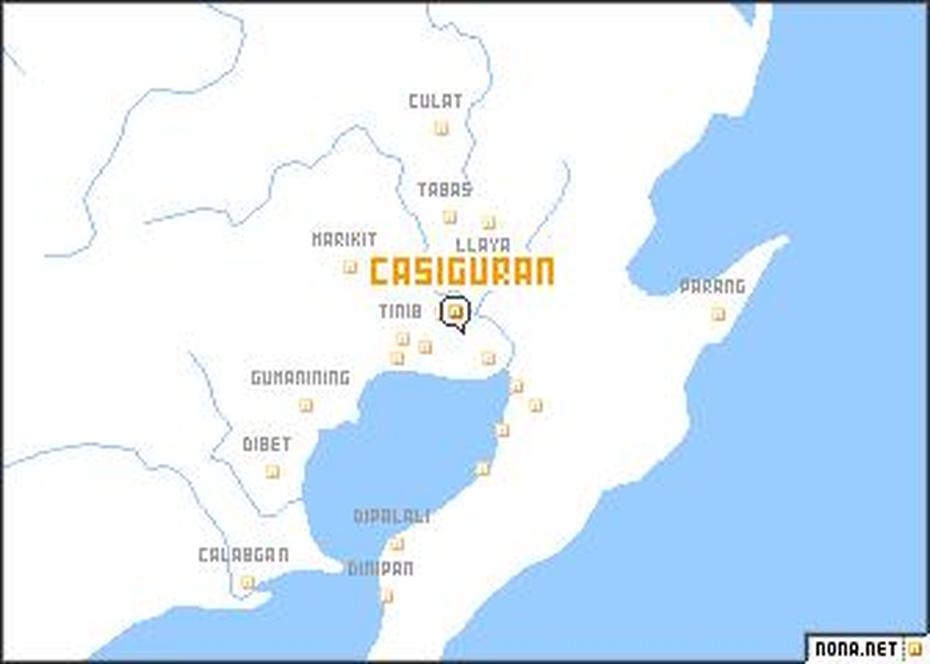 Casiguran (Philippines) Map – Nona, Casiguran, Philippines, Casiguran Aurora, Aurora Philippines