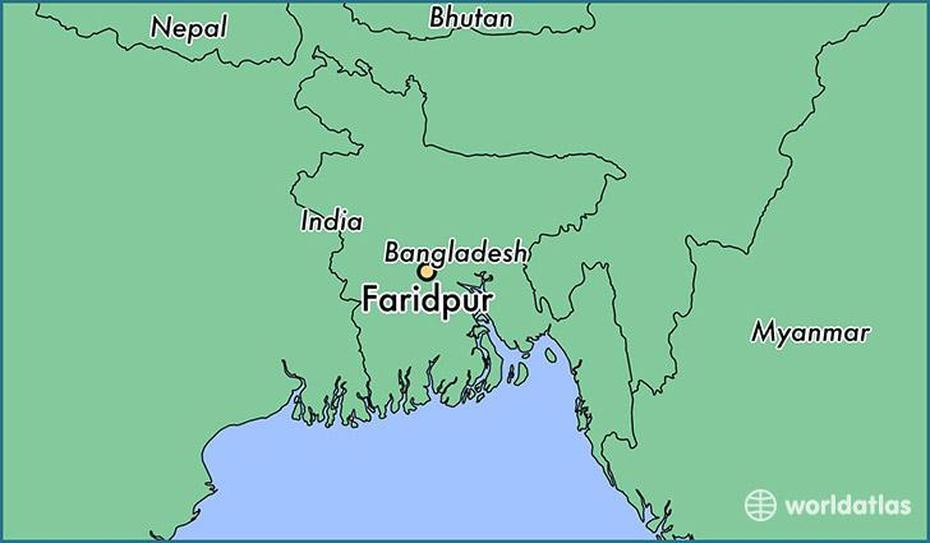 Where Is Faridpur, Bangladesh? / Faridpur, Dhaka Map – Worldatlas, Farīdpur, Bangladesh, Bangladesh Landmarks, Pabna Bangladesh